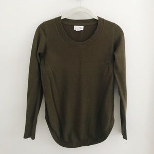 Olive green sweater